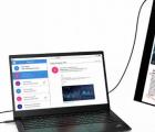 联想推出ThinkVision M14t便携式触摸屏显示器