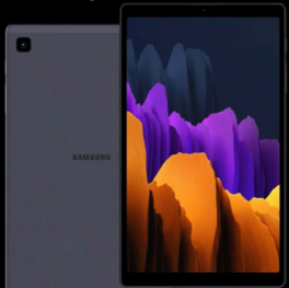 新的三星GalaxyTabA7Lite泄漏揭示了营销渲染和几个关键规格