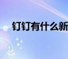 钉钉有什么新功能吗（钉钉有什么功能）