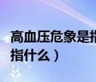高血压危象是指在什么基础上（高血压危象是指什么）