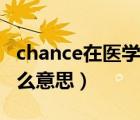 chance在医学是什么意思（chance骨折是什么意思）