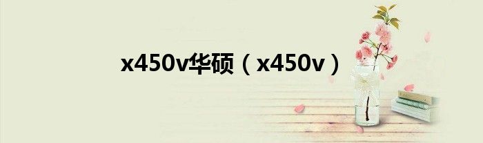 x450v华硕（x450v）