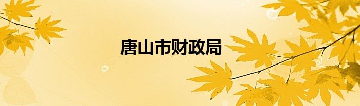 唐山市财政局