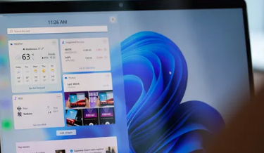 Windows11的小部件现在可以在任务栏上触发通知