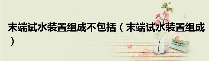 末端试水装置组成不包括（末端试水装置组成）