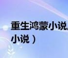 重生鸿蒙小说,主角青莲至尊之体（重生鸿蒙小说）