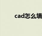 cad怎么填充图案（cad怎么填充）