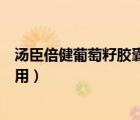 汤臣倍健葡萄籽胶囊的功效与作用（葡萄籽胶囊的功效与作用）