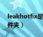 leakhotfix是什么文件夹（hotfix是什么文件夹）