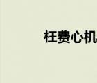 枉费心机是成语吗（枉费心机）