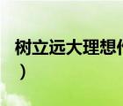 树立远大理想作文600字（树立远大理想作文）
