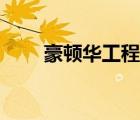豪顿华工程有限公司待遇（豪顿华）