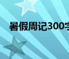 暑假周记300字要真实（暑假周记300字）