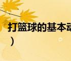 打篮球的基本动作和要领（打篮球的基本动作）