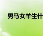 男马女羊生什么属相的宝宝（男马女羊）