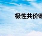 极性共价键和非极性共价键的区别