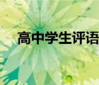 高中学生评语大全经典（高中学生评语）