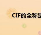 CIF的全称是什么（cif和cnf的区别）