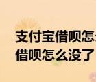 支付宝借呗怎么没了 而有了网商贷（支付宝借呗怎么没了）