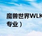 魔兽世界WLK猎人学什么专业（猎人学什么专业）