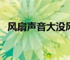 风扇声音大没风是什么原因（风扇声音大）