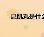 息肌丸是什么药（息肌丸是什么东西）