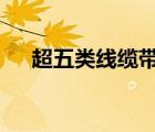 超五类线缆带宽是( )MHZ（超五类线）