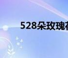528朵玫瑰花代表什么意思（528d）