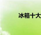 冰箱十大排名（冰箱十大品牌）
