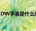 DW手表是什么牌子的（手表dw是什么牌子）