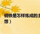 钢铁是怎样炼成的主题思想简短（钢铁是怎样炼成的主题思想）