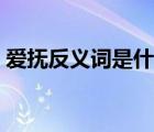 爱抚反义词是什么词（爱抚的反义词是什么）