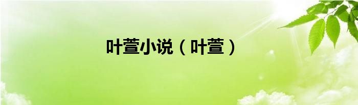 叶萱小说（叶萱）