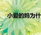 小爱的妈为什么叫这个名字（小爱的妈）