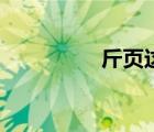 斤页这个字念啥（斤页）