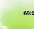落锤是什么意思（落锤）
