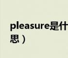pleasure是什么意思啊（pleasure是什么意思）
