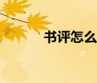 书评怎么写范例（书评怎么写）