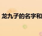 龙九子的名字和传说（龙九子的名字怎么读）