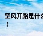 罡风开路是什么意思（什么是开路什么是短路）