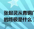 张起灵从青铜门出来（张起灵在青铜门后看到的终极是什么）