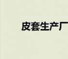 皮套生产厂家价格（皮套生产厂家）