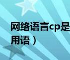 网络语言cp是什么意思（cp是什么意思网络用语）