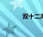 双十二海报图（双十二海报）