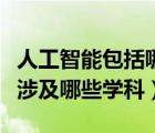 人工智能包括哪些研究范围（人工智能的研究涉及哪些学科）