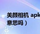 美颜相机 apk（美颜相机安卓版是电脑版的意思吗）