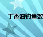 丁香油钓鱼效果如何（丁香油钓鱼效果）