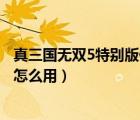 真三国无双5特别版修改器安卓（真三国无双5全功能修改器怎么用）