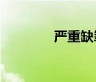 严重缺氧而不出现紫绀的是