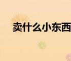 卖什么小东西挣钱（卖什么小东西赚钱）